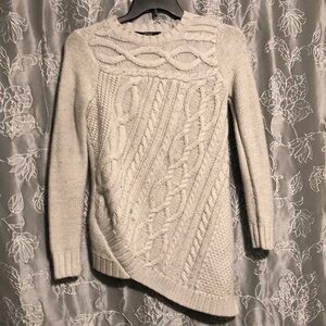 Over long sleeve sweater